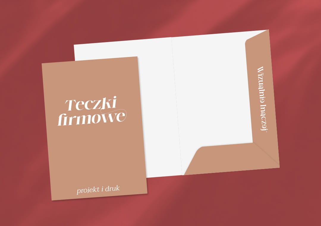 teczki ofertowe firmowe projekt i druk