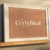 certyfikat szkolenia projekt i druk