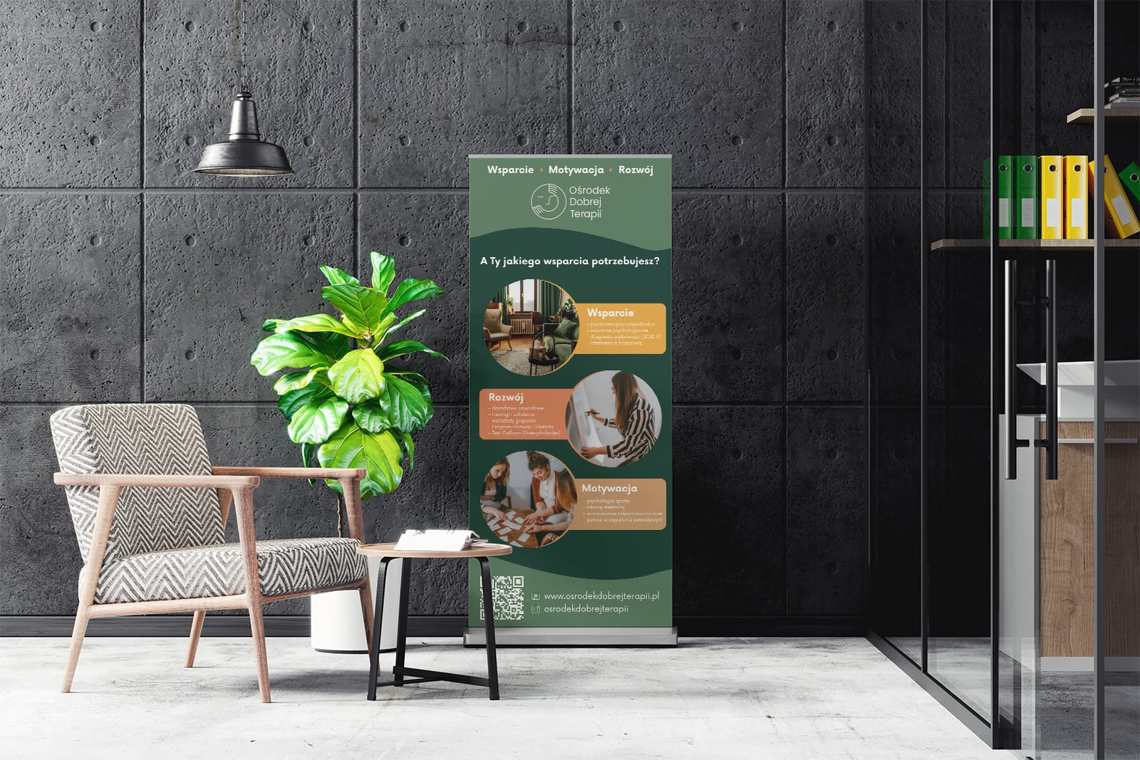 personalizowany projekt i druk rollup