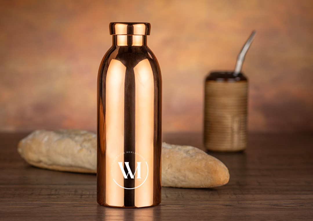 butelka termiczna stalowa nel z logo znakowanie